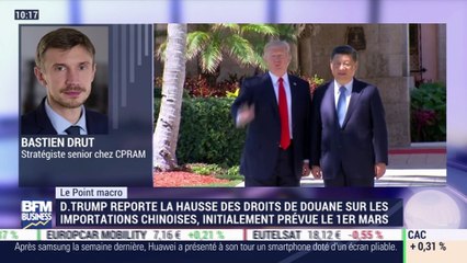 Le point macro: Guerre commerciale, vers un accord avec Pékin ? - 25/02