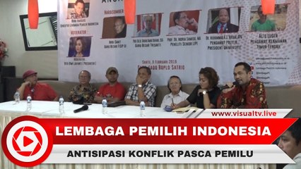 LPI Ajak Institusi Kemanan Negara, Waspadai Konflik Pasca Pemilu 2019
