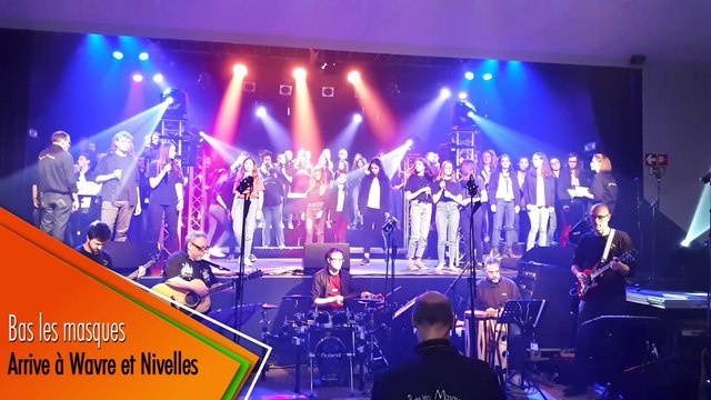 Bas les masques arrive à Wavre et Nivelles