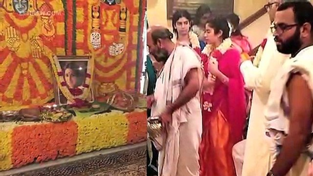 Janhvi & Khushi Kapoor Attend A Pooja Ceremony In Chennai A Year After Sridevi’s Demise