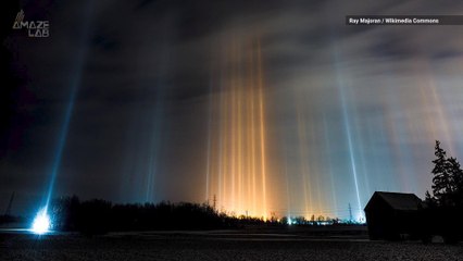What’s Going On With These Alien-Like Light Pillars?