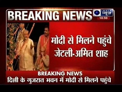 Ahead of Cabinet formation, Modi meets close aide Amit Shah, Arun Jaitley