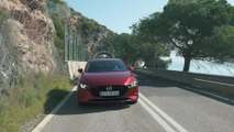 All-New Mazda3 Hatchback in Soul Red Crystal Driving video