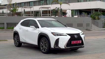 The new Lexus UX 250h Design in White