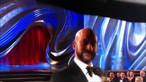 Keegan-Michael Key shades Donald Trump at the Oscars in umbrella moment