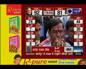 Bihar polls results_ Celebrations begin as early trends show BJP-led alliances