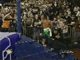 WWE - Sabu Dives off RAW Sign during Ecw invasion early 90s