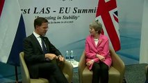 Theresa May meets Dutch PM Mark Rutte amid Brexit stalemate