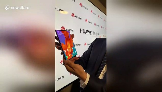 Huawei reveals foldable 5G smartphone at Mobile World Congress 2019