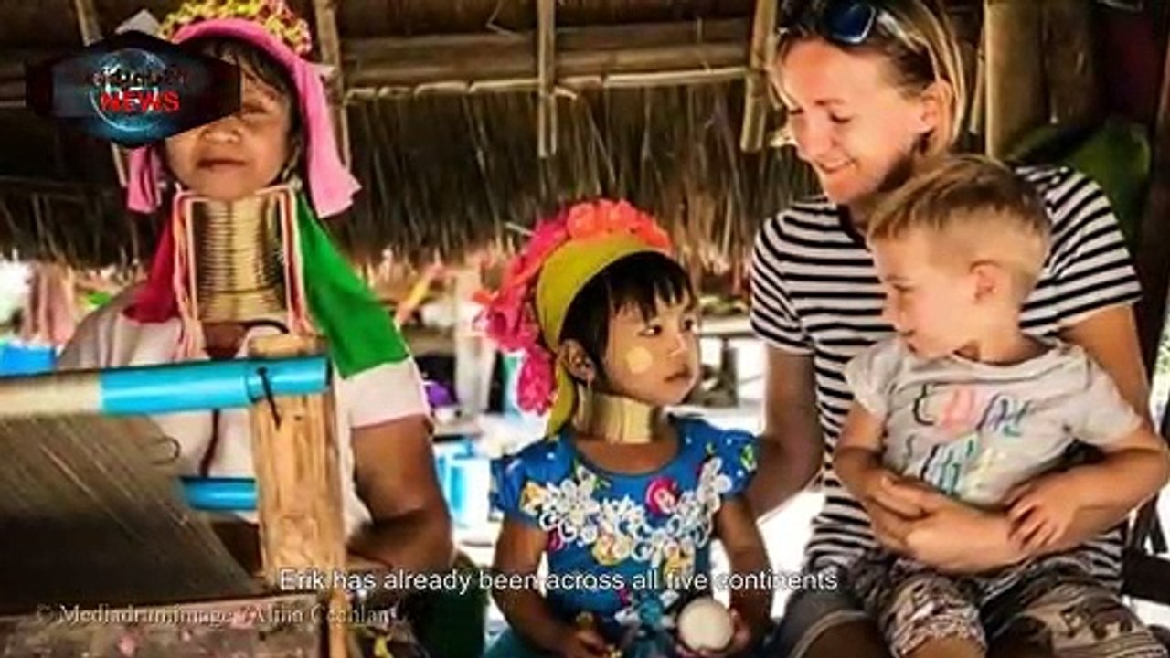 A 2 ans, ce petit garçon fait le tour du monde : il a déjà visité 5 continents et 24 pays