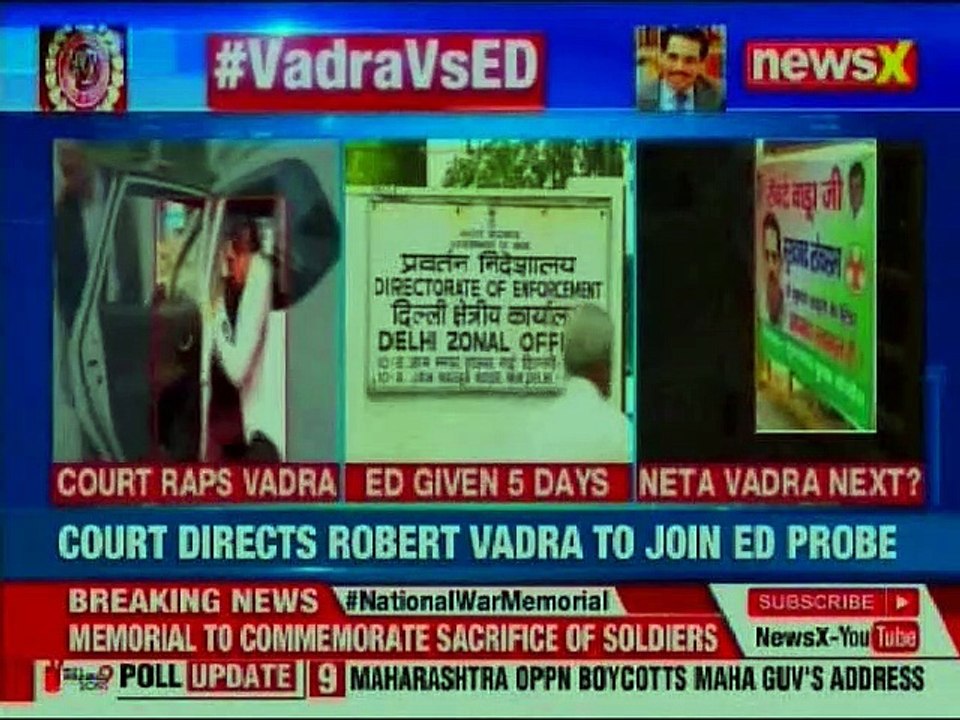 Money Laundering Case: Robert Vadra to appear before ED tomorrow