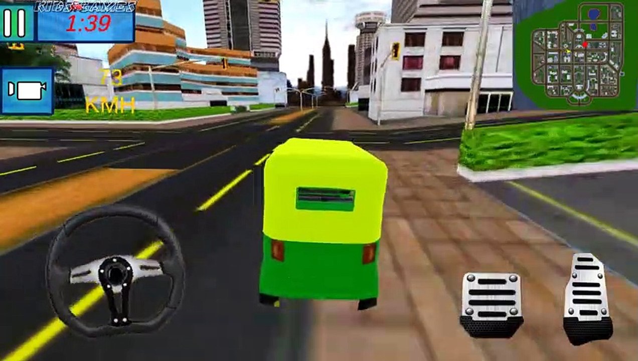 Chingchi Rickshaw Fast Driving - Tuk Tuk Auto Driver City Mountain - Android GamePlay