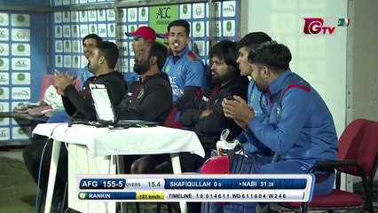 Mohammad Nabi 81 Run Against Ireland - 3rd T20 -Afghanistan vs Ireland in India 2019
