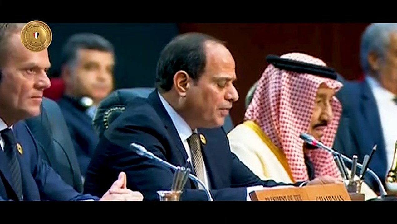 الهجرة غير الشرعية .. أبرز كلمات السيسي فى القمة العربية الأوربية