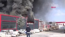 Aksaray'da Et Entegre Tesisinde Yangın 6 İşçi Dumandan Etkilendi