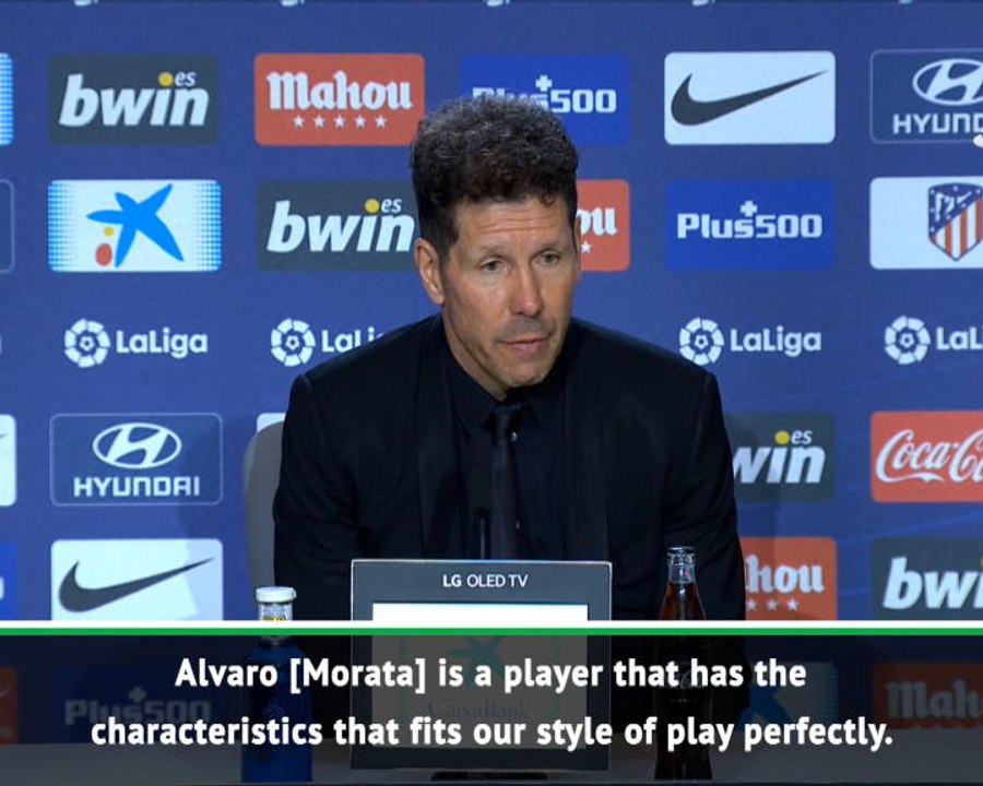 Morata is a perfect fit for Atletico - Simeone