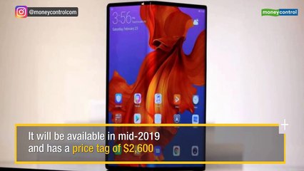 Huawei's 5G ready, triple-screen foldable smartphone
