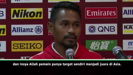 Target Kami Juara Di Asia - Ramdani Lestaluhu