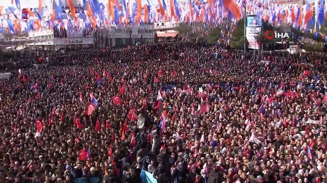 Cumhurbaşkanı Erdoğan:'Zillet ittifakının bir ucu kandil bir ucu Pensilvanya'da olan bir yapı olarak inşaa edilmiştir. Bu ittifakın taahhüdü sınırlarımızı terör örgütlerine ekonomimizi IMF'ye, dış politikamızı yabancılara teslim etmektir