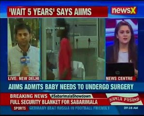 Delhi: 3-month-old, in need of urgent surgery, given 2024 date by AIIMS