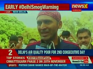 Delhi's air quality poor for 2nd consecutive day; 'dare to run' event