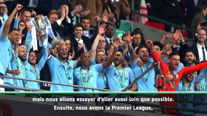 Man City - Aguero veut réaliser le quadruplé !