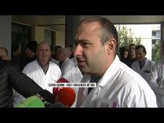 Protestë për mjekun e dhunuar. Në Spitalin e Durrësit kërkojnë mbrojtje - Top Channel Albania