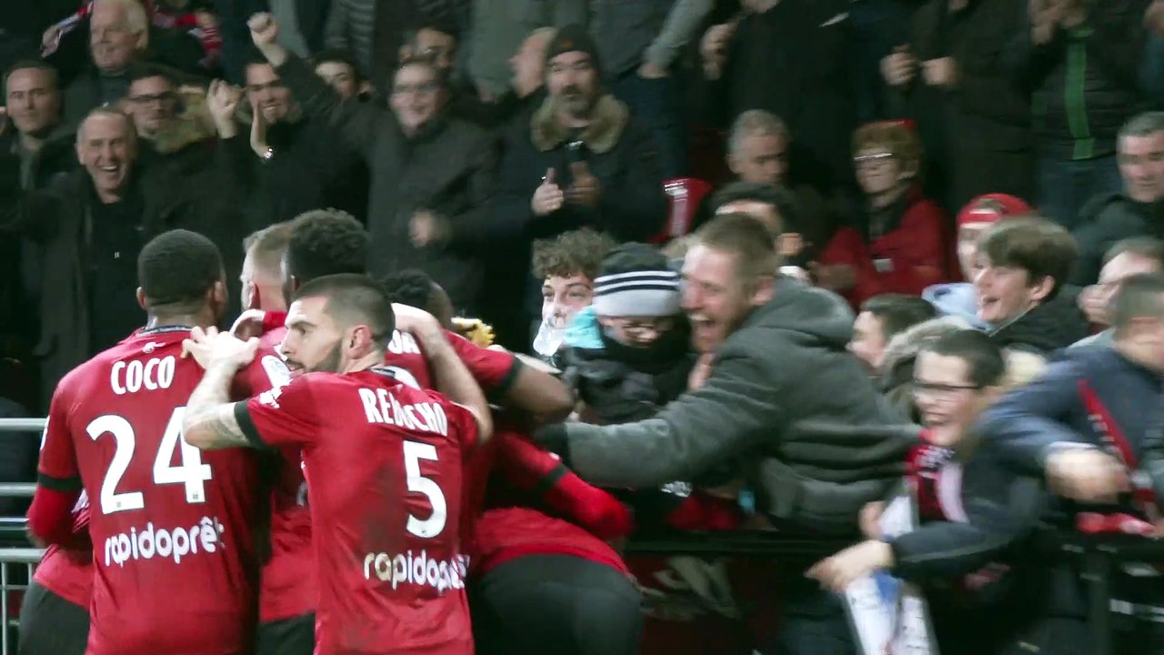 Retour sur les plus belles images du match Guingamp  Angers ! 