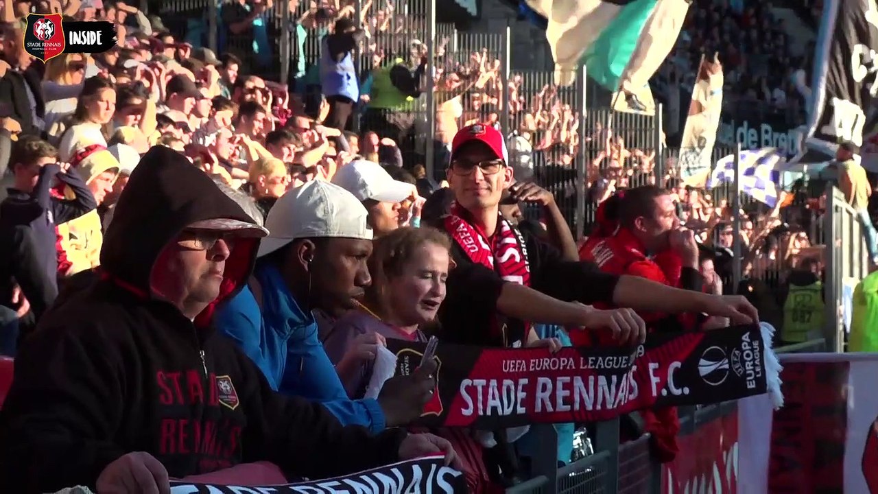 Inside J26. Stade Rennais F.C. / OM