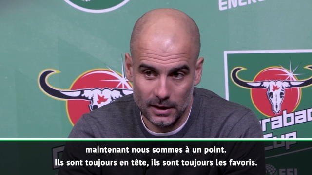 Man City - Guardiola : Liverpool est toujours le favori