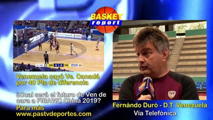 Venezuela cae ante Canadá por 40 PTs  reporte en Basket Report