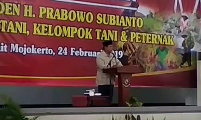 Prabowo: Akan Ada Elite Bagi-Bagi Uang Jelang Pencoblosan