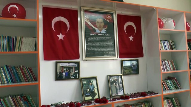 Şehit polisin adı kütüphanede yaşatılacak - ŞIRNAK