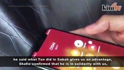 'That's not Anwar's voice'