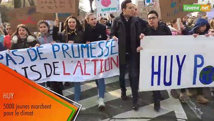 Huy - 5000 jeunes marchent pour le climat
