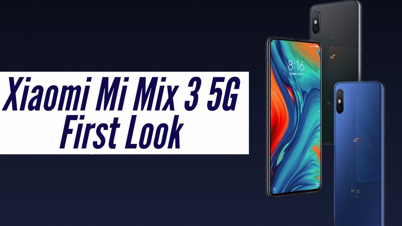 Xiaomi Mi Mix 3 5G First Look | MWC 2019