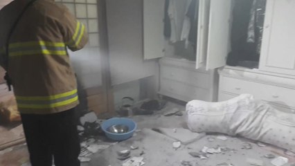 부산 오피스텔에 방화 추정 화재 / YTN