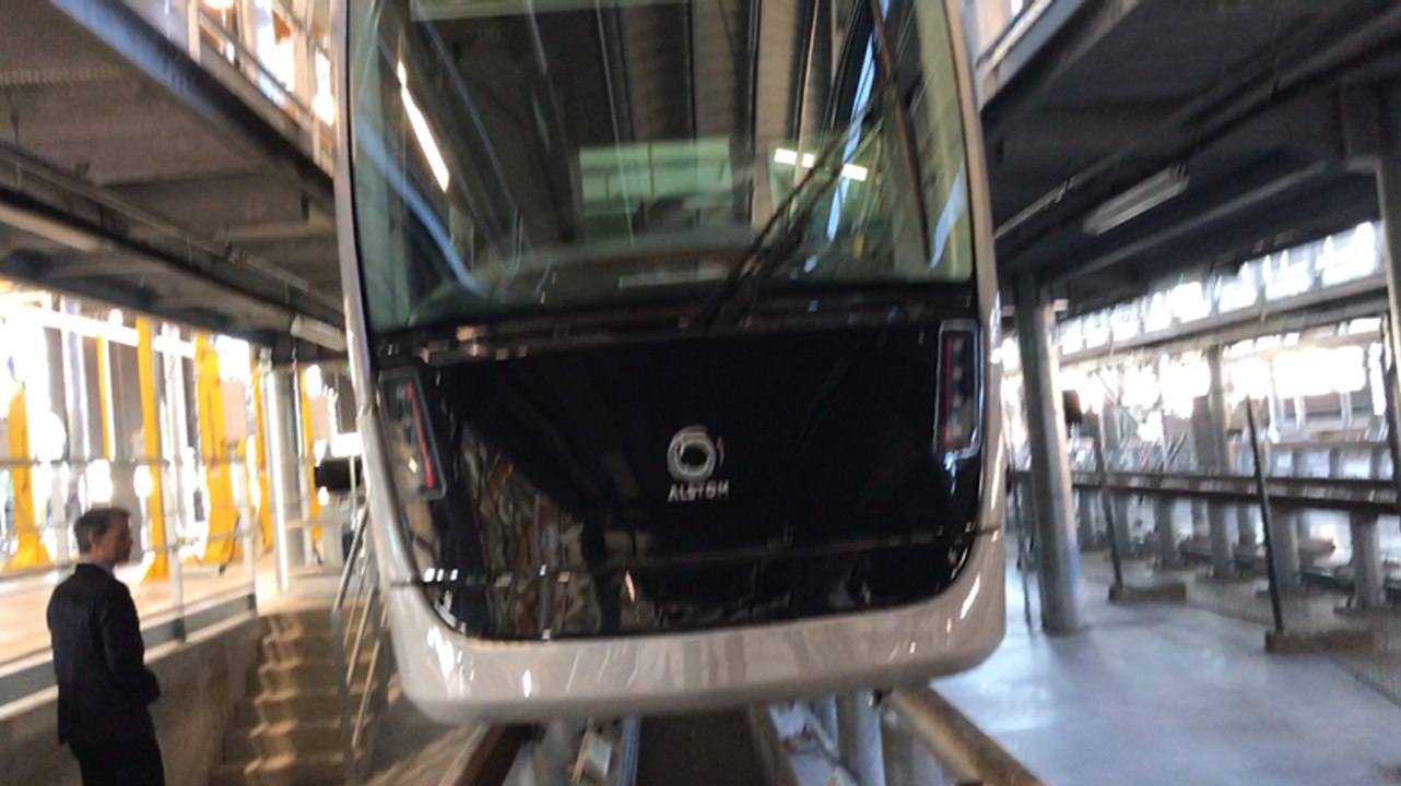 Le centre d’exploration et de maintenance du tramway