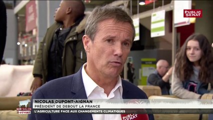 Budget de la PAC : Nicolas Dupont-Aignan accuse Macron d’avoir « déjà cédé »