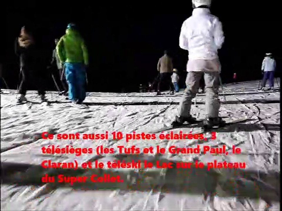 Skier de nuit au Collet d'Allevard… une idée lumineuse pendant les vacances