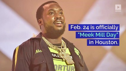 Meek Mill Honored With His Own Day in Houston