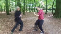Amazing Realistic Selfdefense Sasquatch Kung Fu by Douwe Geluk from Apeldoorn