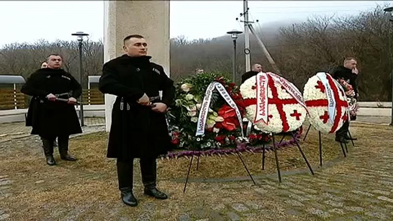 Georgien gedenkt der sowjetischen besatzung