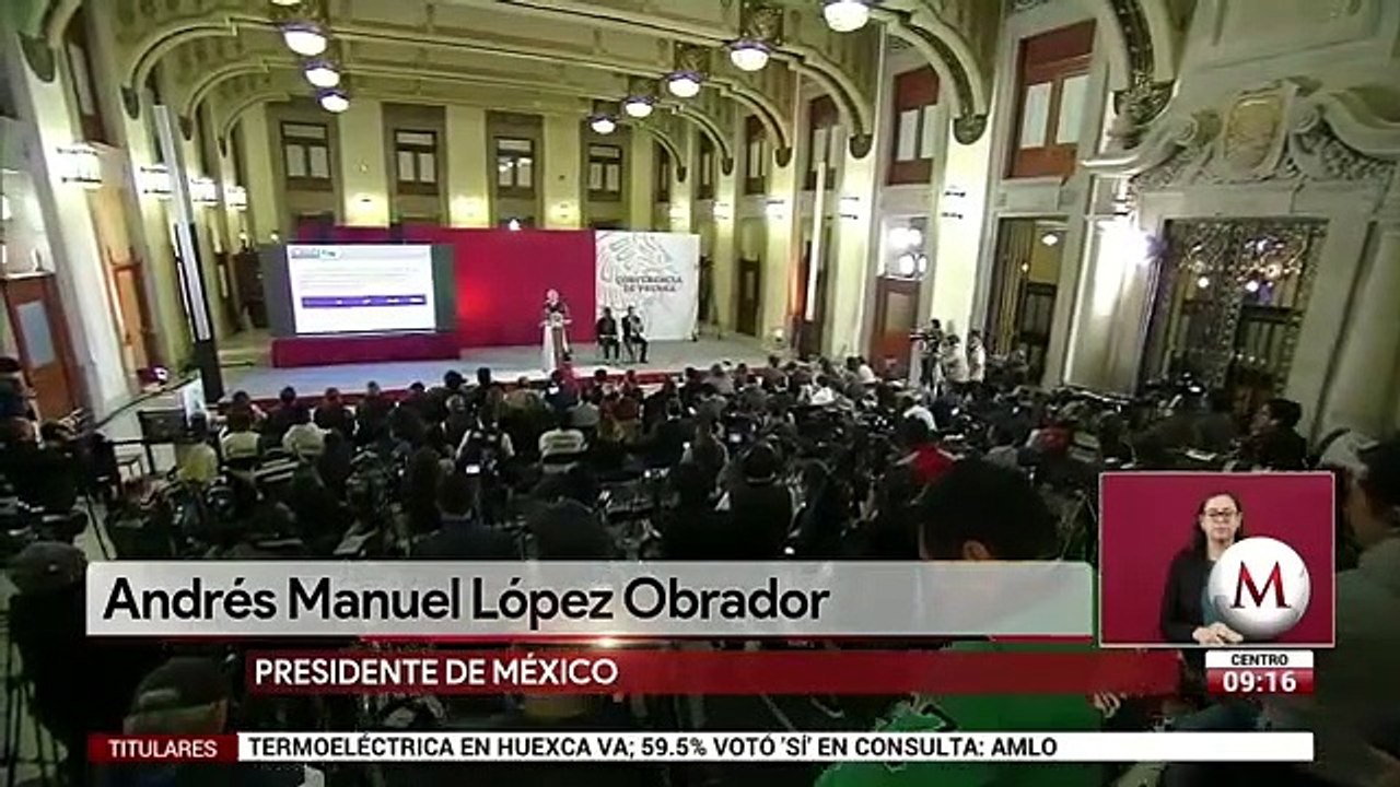 Termoelectrica en Huexca va a favor en consulta: AMLO