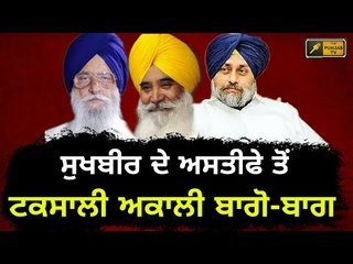 ਸੁਖਬੀਰ ਦੇ ਅਸਤੀਫੇ ਨਾਲ ਸੁਧਰੇਗੀ ਪਾਰਟੀ: ਟਕਸਾਲੀ ਆਗੂ Sukhbir Badal is not acceptable to senior leaders
