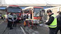 김포 광역버스 지하차도 벽 들이받아 20명 경상 / YTN
