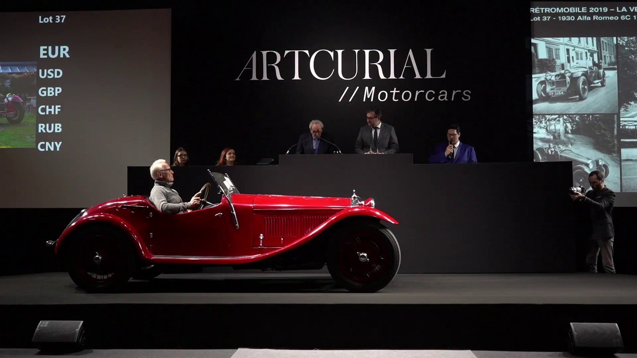 Vente Artcurial : Alfa Romeo 6C 1750 Gransport Roadster Corsica - 1930