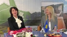Ish Presidentja Atifete Jahjaga vizitoi YMCA në Gjakovë-Lajme