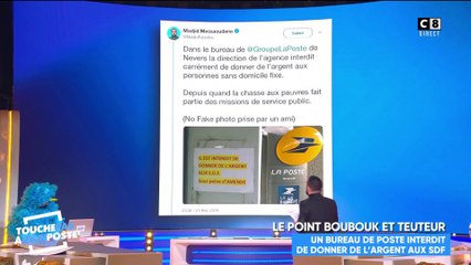 Un bureau de poste interdit de donner de l'argent à des SDF : les chroniqueurs choqués !