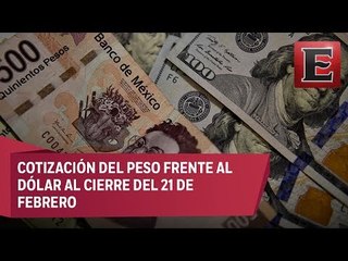 Así cerró el peso frente al dólar